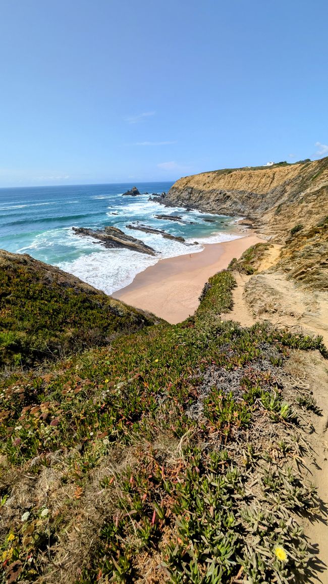 8. Etappe von Odeceixe nach Zambujeira do Mar