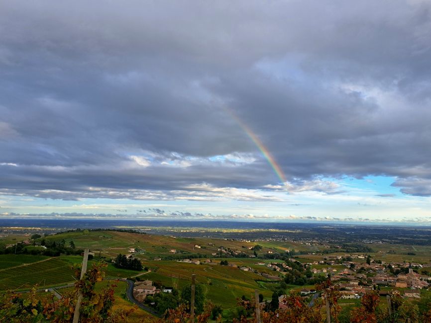 Blick ins Beaujolais