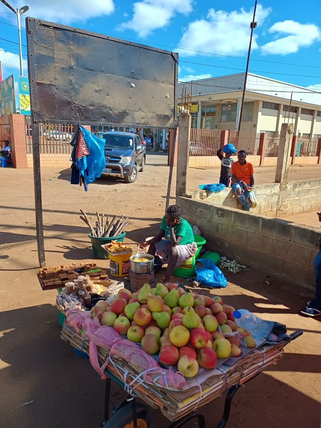La vie de rue à Chimoio