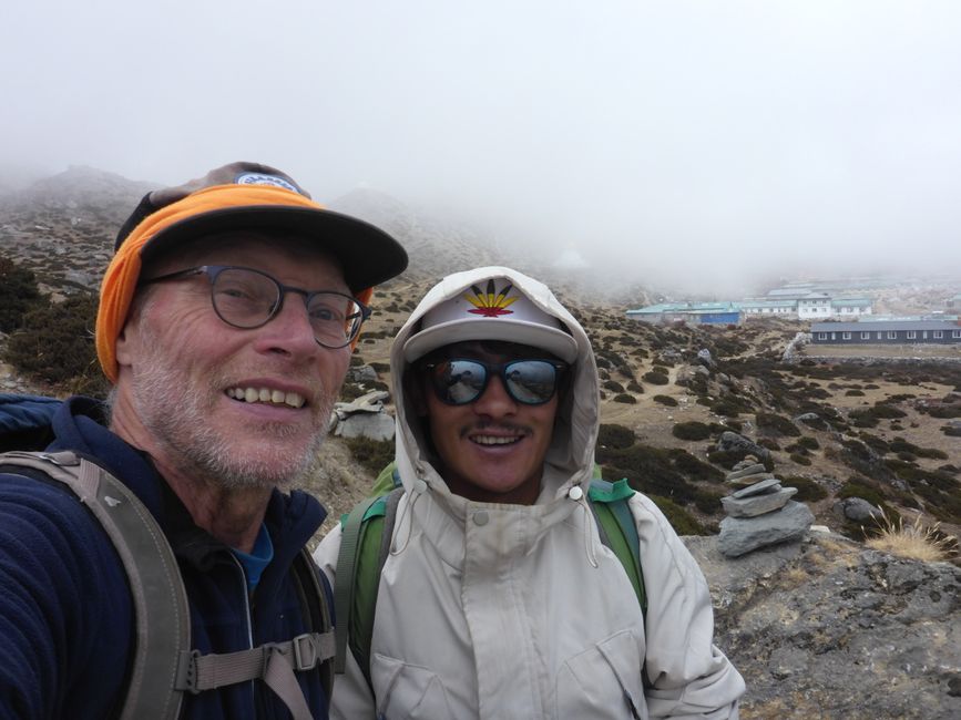 Ankunft in Dingboche 4300m am Mittag 