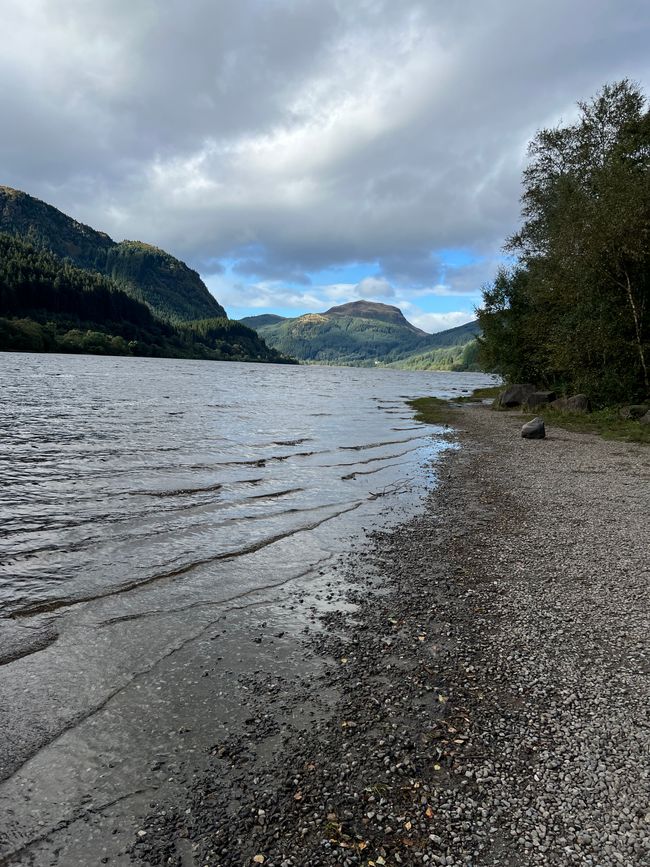 La última excursión desde Loch Earn...