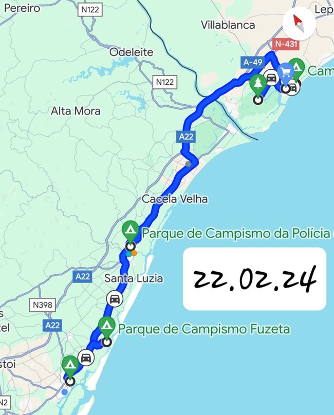 Es waren nur 70 km..