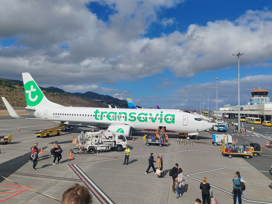 Llegada a Madeira