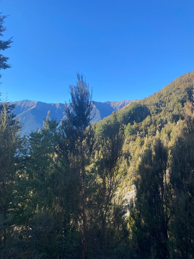 从小屋徒步旅行到山脊徒步旅行