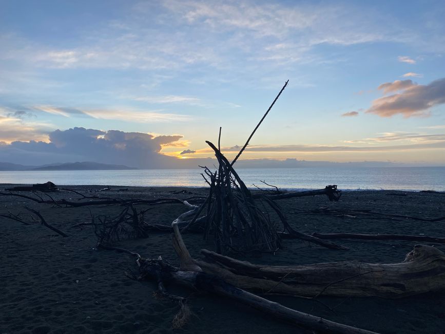 Off to the North Island