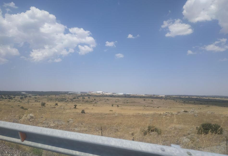 Photos from my car of Ávila (Castilla y León, Spain) (July 2024)