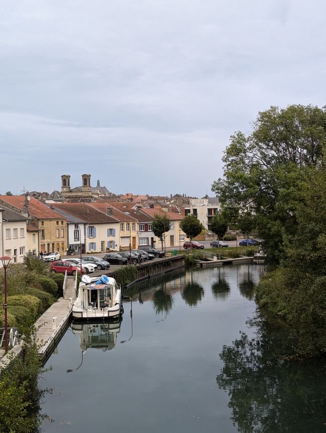 Docking spot in Stenay 