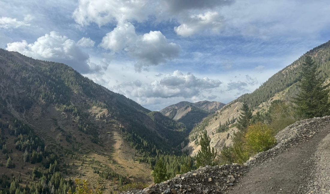 From Glacier NP via Missoula to Hailey