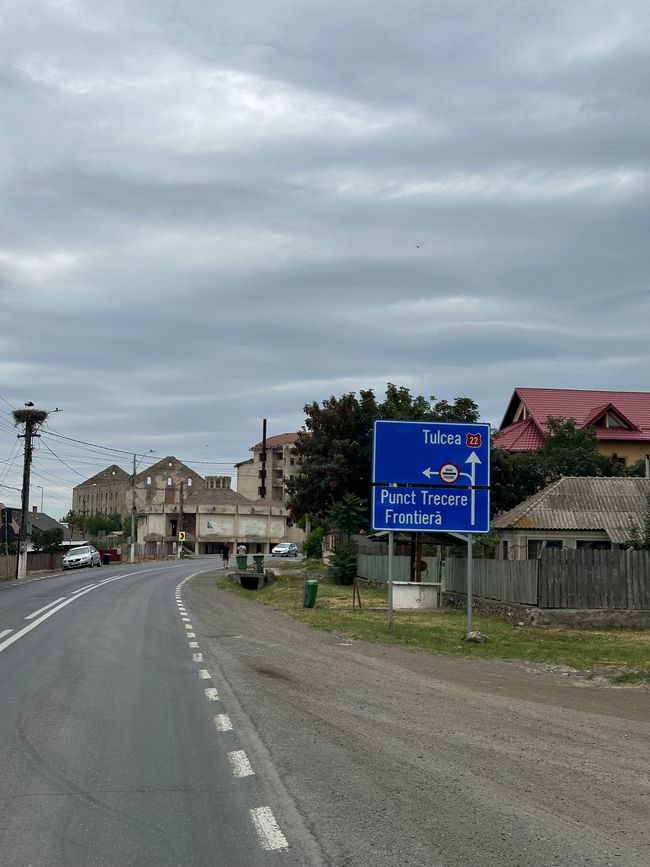 Ukrainische Grenze in greifbarer Nähe 