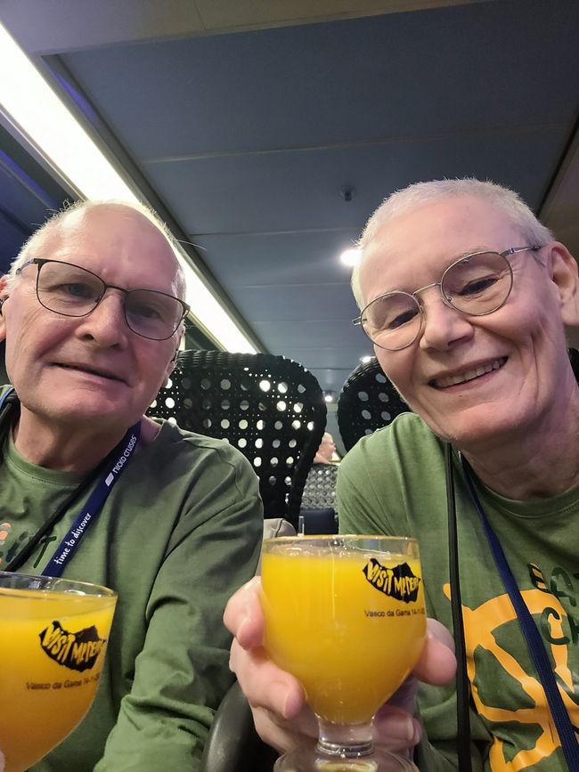 Giorno 7 (Seetag) e 8 (Madeira) di 175: Crociera intorno al mondo