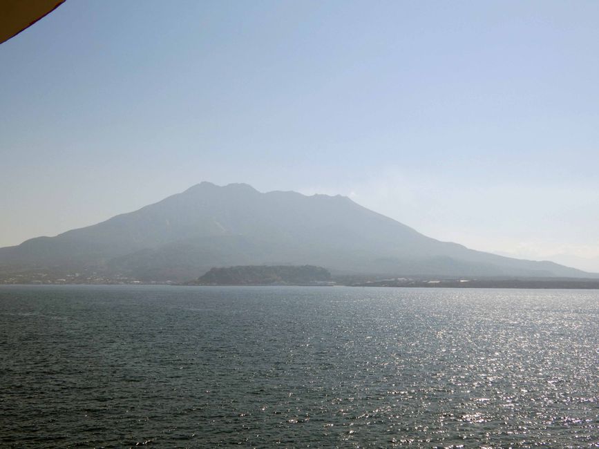 Sakurajima - Vulkan gegenüber von Kagoshima