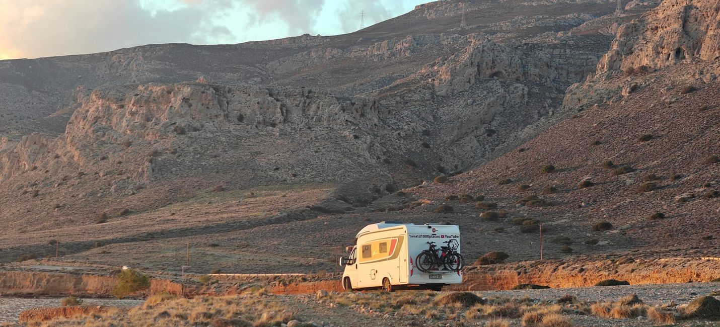 Klippe - unser Stellplatz