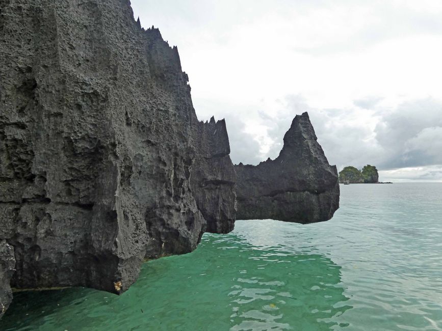 Misool, Nuova Guinea occidentale, Indonesia, escursione in Zodiac