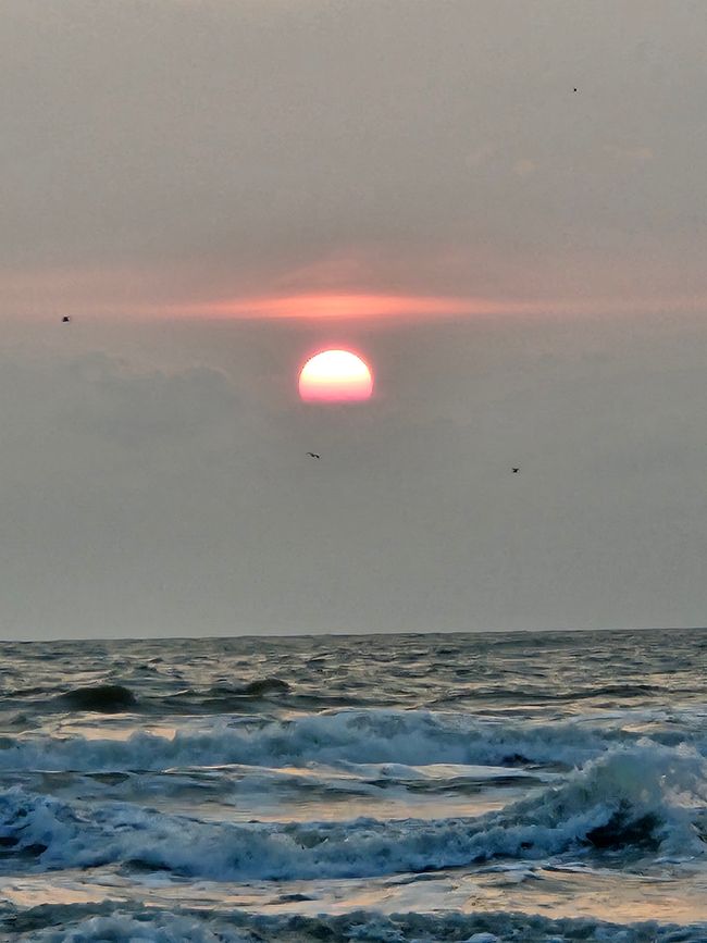 Søndervig ● Puesta de sol entre las nubes