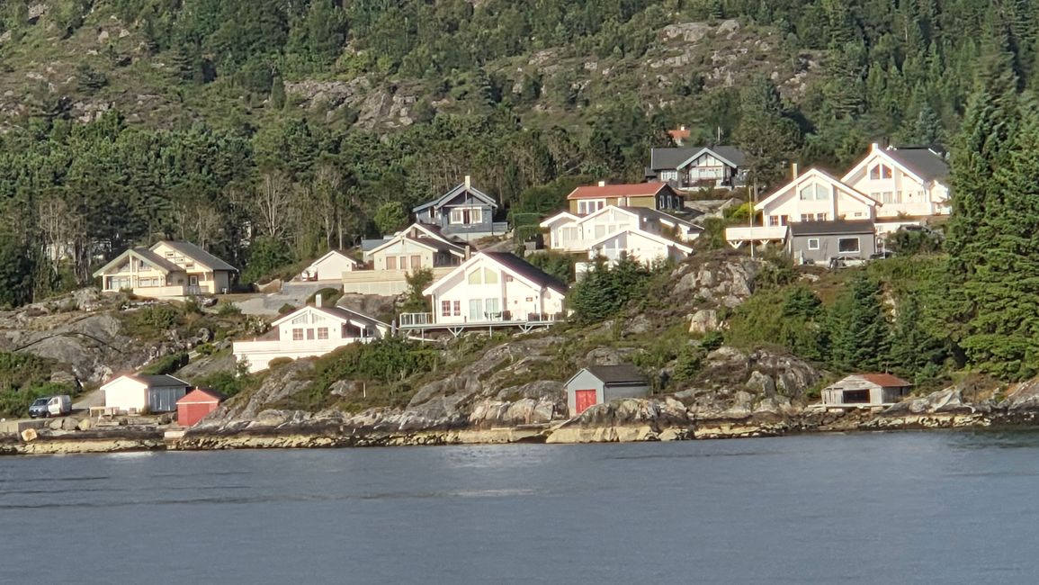 Fahrt mit dem Schnellboot von Flam - Bergen