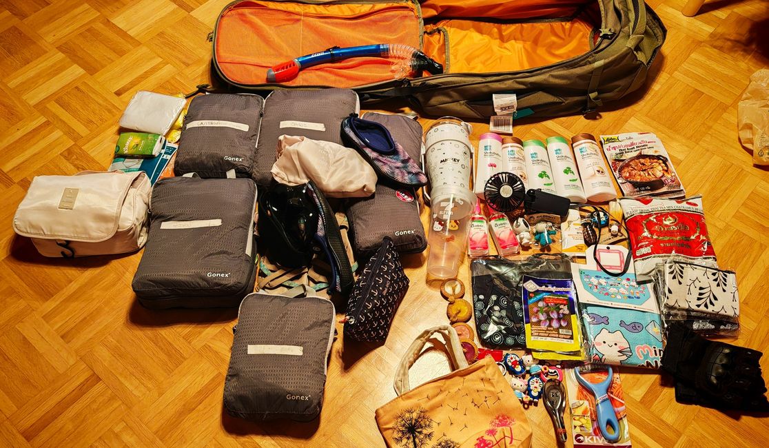und direkt ausgepackt