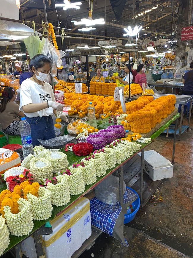 Bangkok - Blumenmarkt