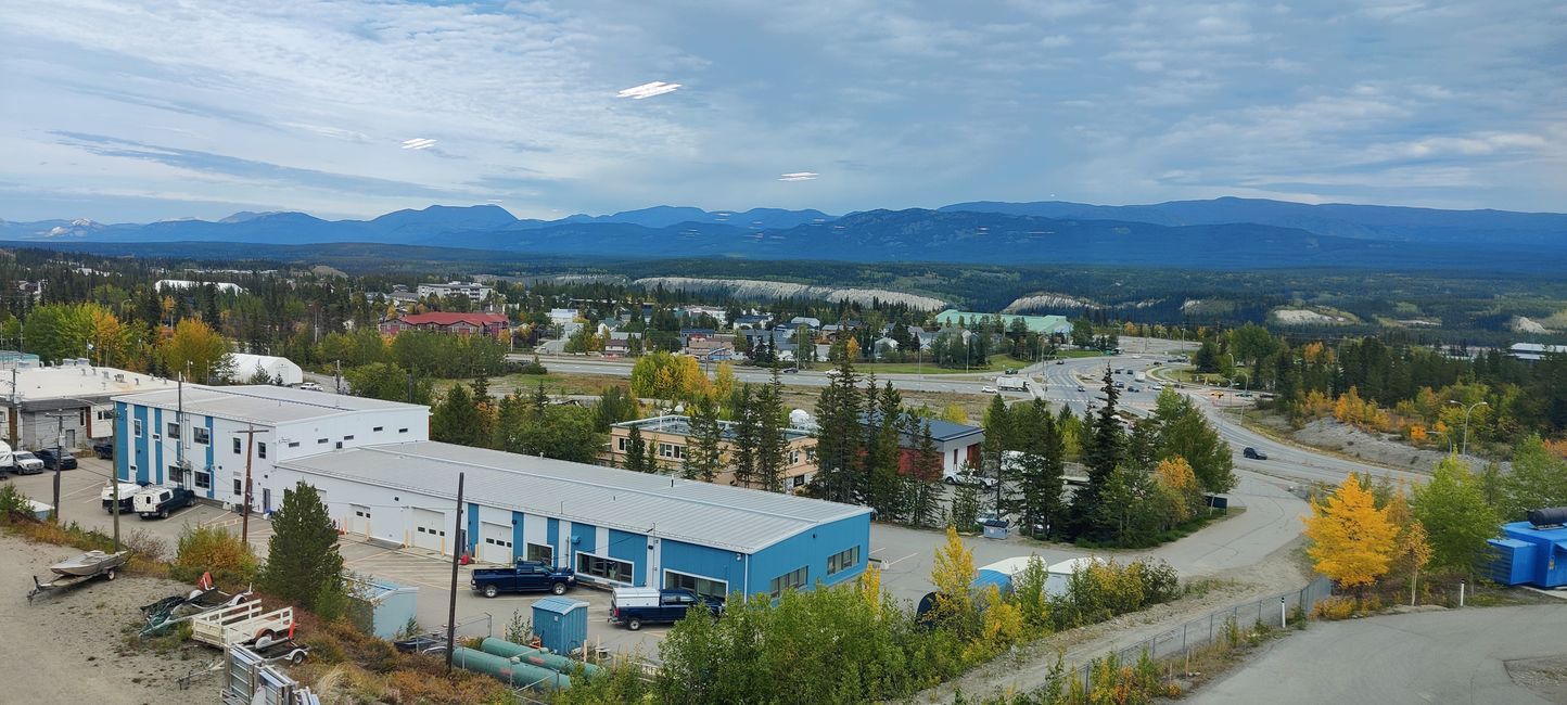 Ausblick von der Laufbahn im Canadian Game Center