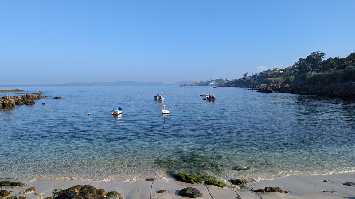 Achte Etappe auf dem Camino Portugues da Costa von Baiona nach Vigo