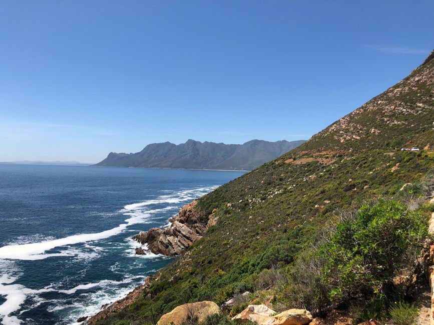 Fahrt entlang der Küste nach Cape Town