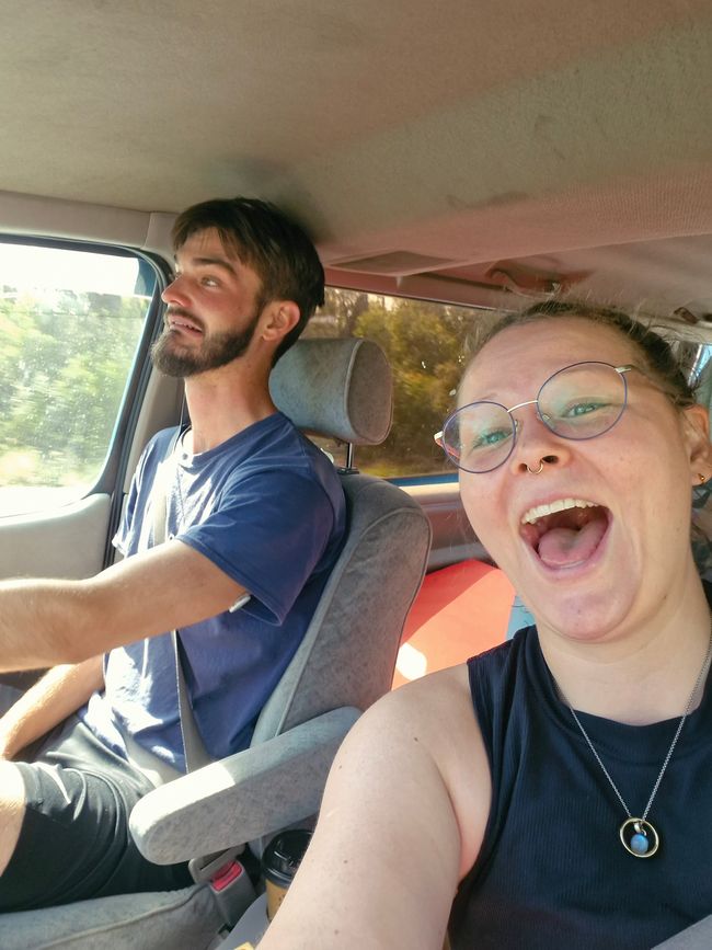 Hero und ich auf dem Weg in ein Abenteuer!