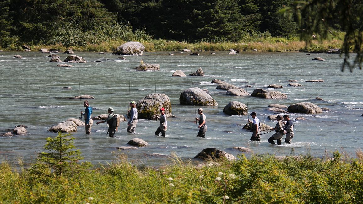 Etiqueta 26: Río Chilkoot - gran cine de osos & sesión de fotos con 'Lulu'