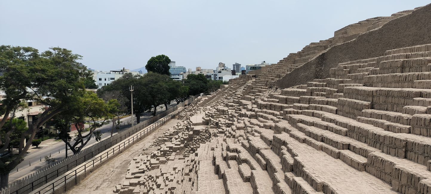 Visit the remains of a pyramid