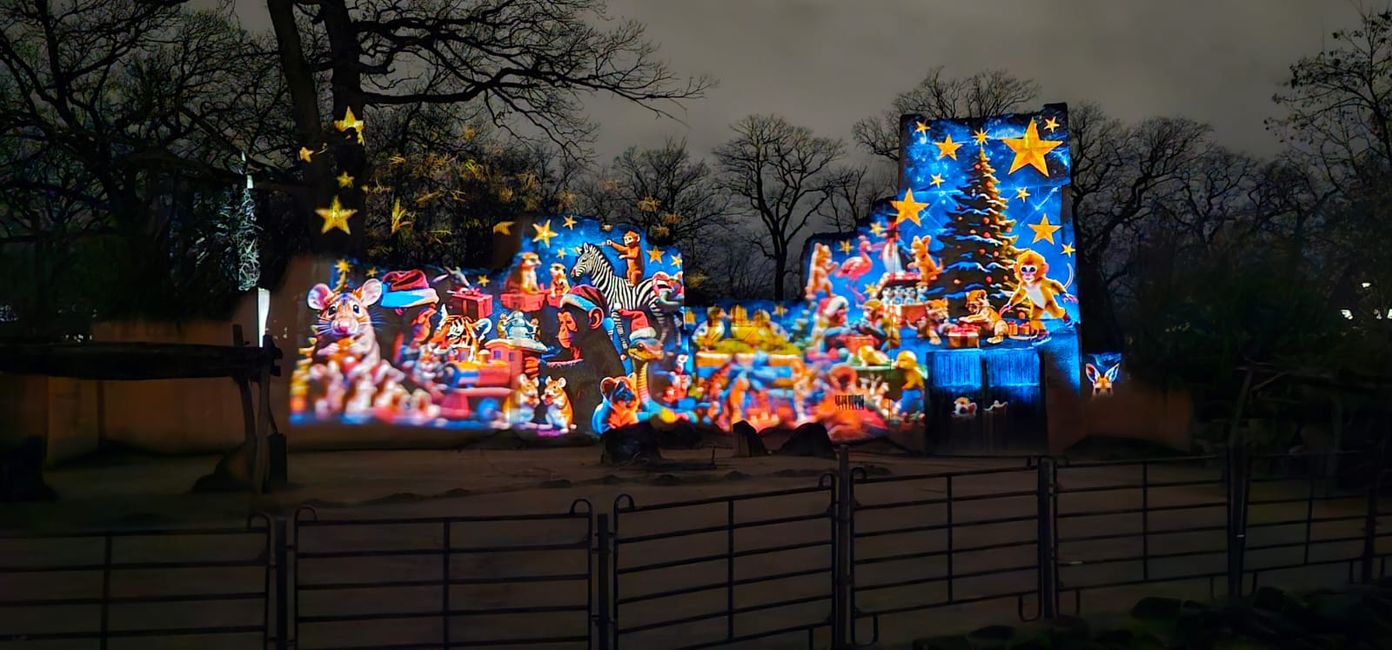 Giardino di Natale allo Zoo di Hannover