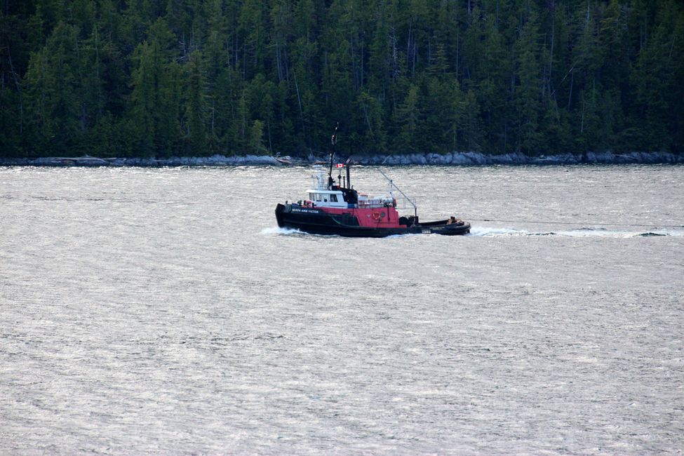 Etiqueta 13: Port Hardy - PASAJE INTERIOR - Prince Rupert