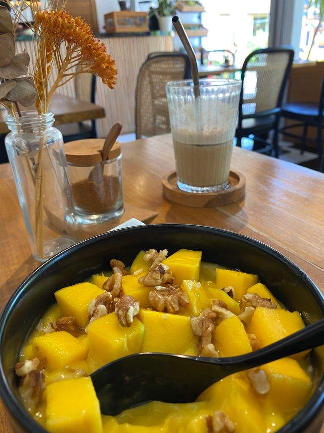 Frühstücksbowl Mango - Belohnung nach dem Surfen