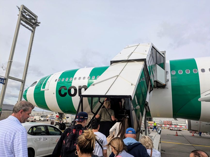 Nuevo capítulo - Comienza el viaje de ensueño desde el aeropuerto de Frankfurt