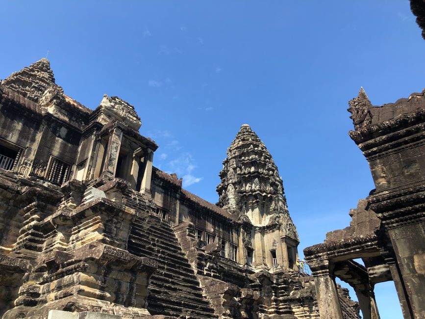 Angkor Wat - die dritte Terrasse