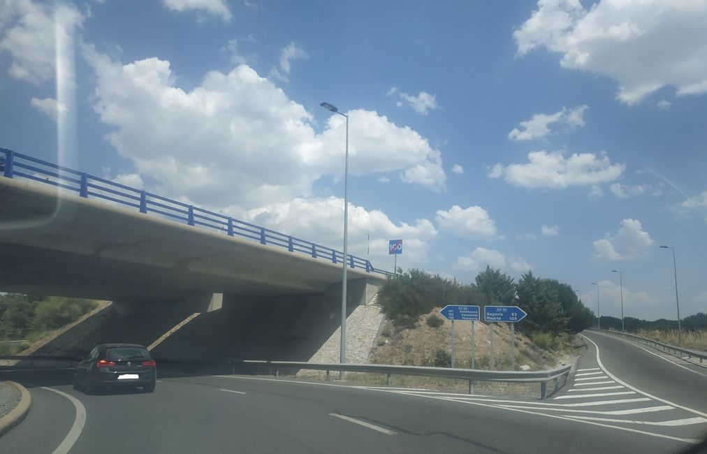 Photos from my car of Ávila (Castilla y León, Spain) (July 2024)