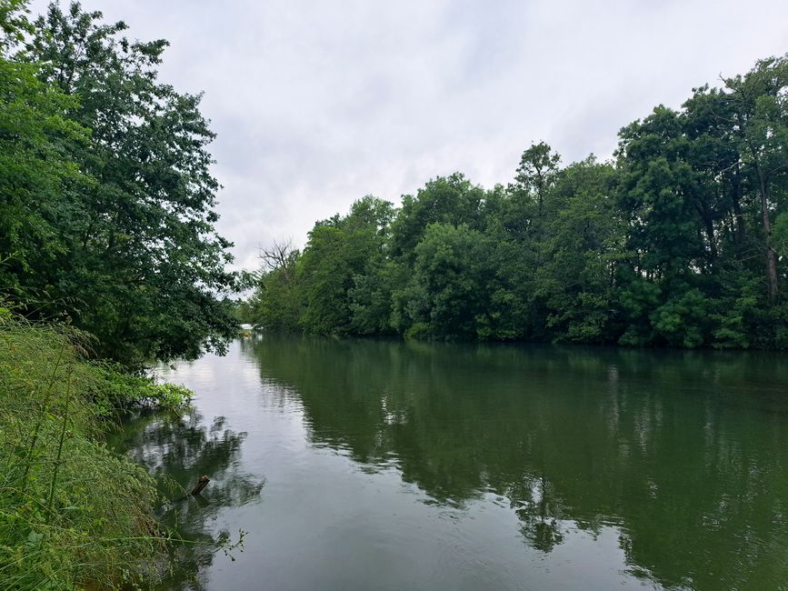 Kein Paddeln am Ognon