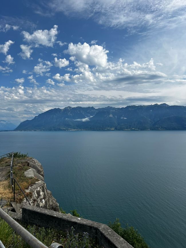 Aussicht Genfer See