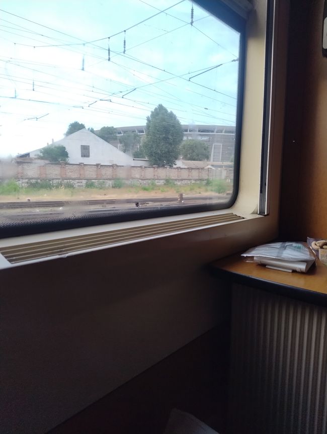 Im Zug nach Bukarest 