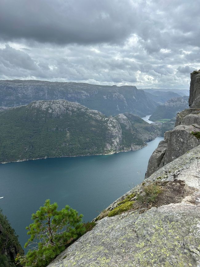 Days 5 and 6 - via Stavanger to the Preikestolen Campsite