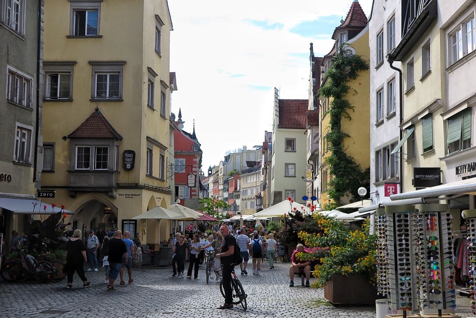 Maximilianstrasse in Lindau-Insel