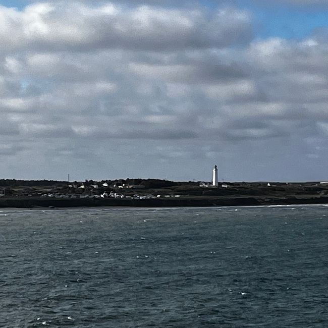 Ankunft in Hirtshals