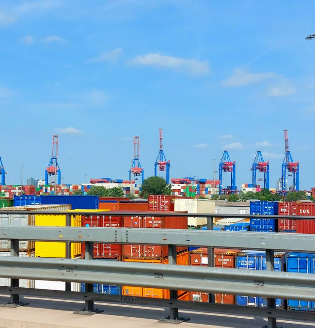 Container-Hafen