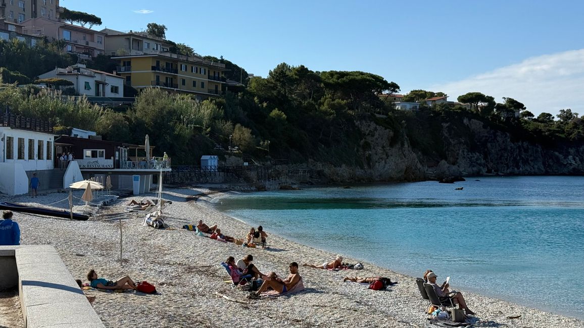 Recorrido por las playas en Elba (en curso)