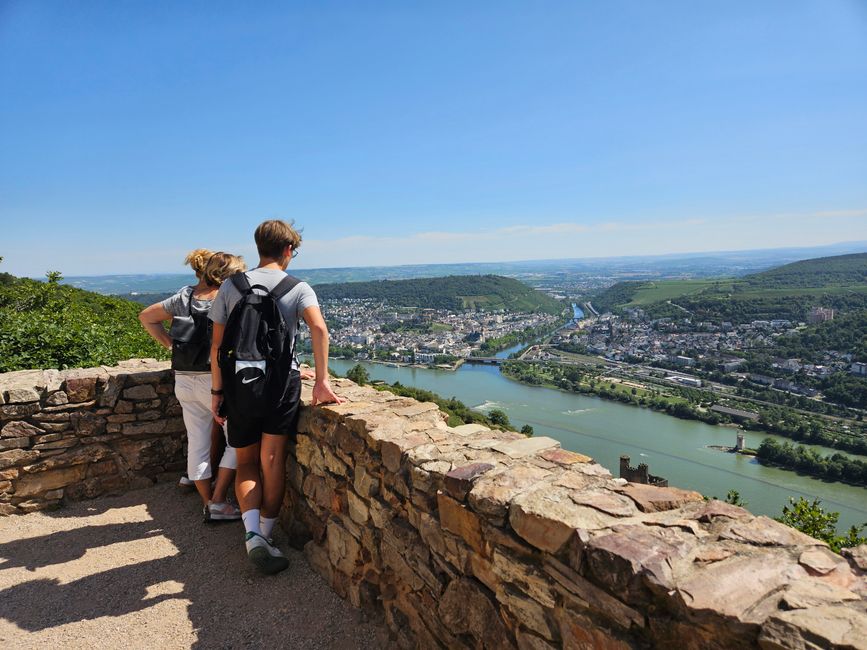 Blick vom Aussichtspunkt Rittersaal 