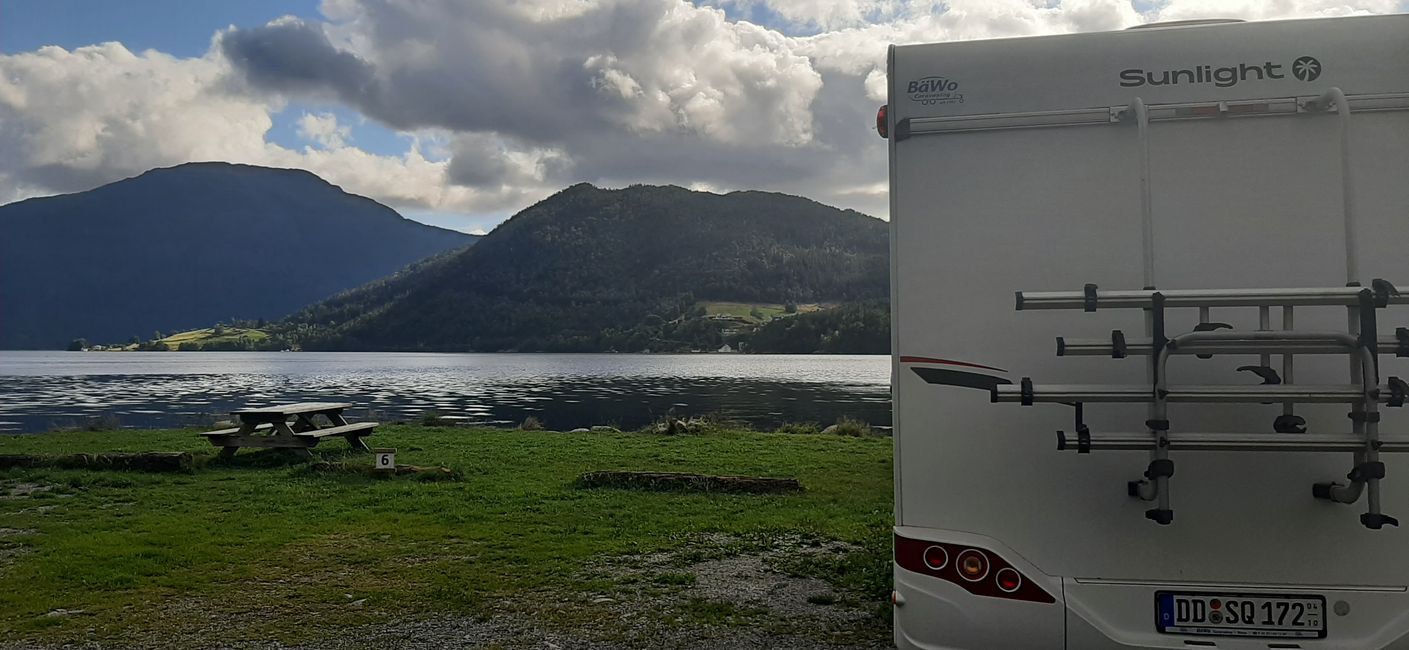 Am Erfjord angekommen