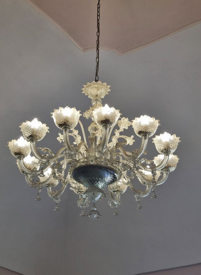 Lampe aus Muranoglas