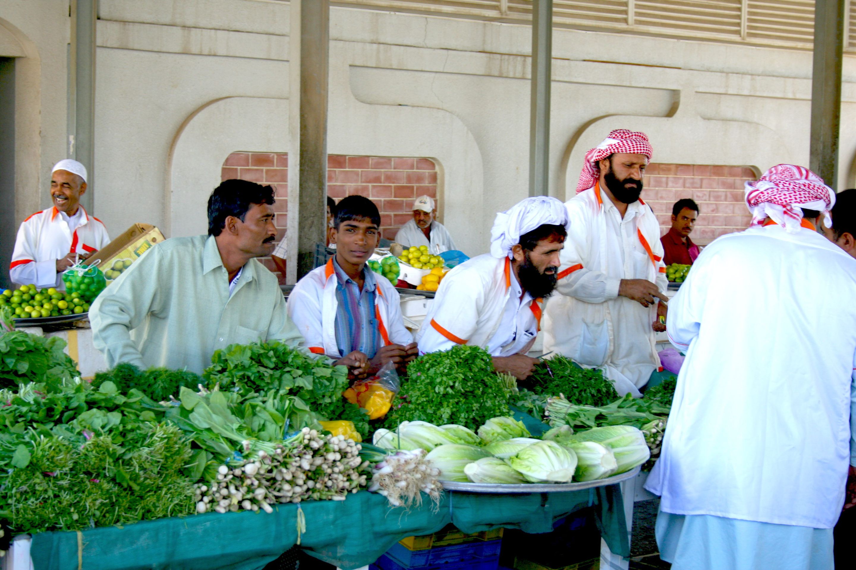 Souk de Nizwa, las mujeres no están presentes