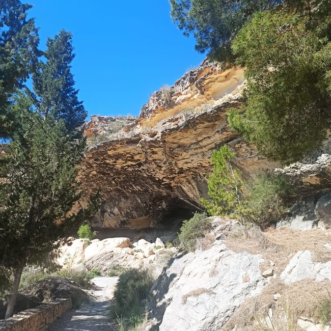 unterwegs zur Grotta