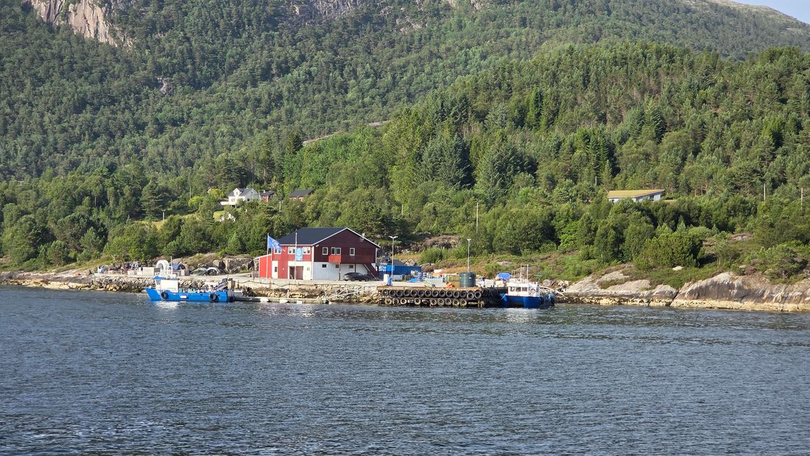 Fahrt mit dem Schnellboot von Flam - Bergen