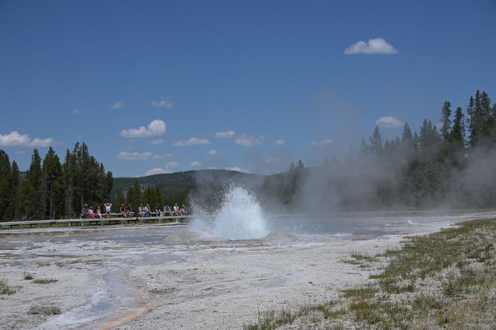 Bassin supérieur des geysers - Geyser Daisy