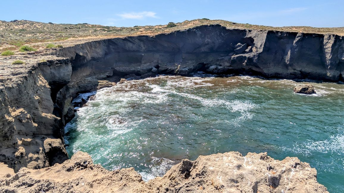 11. Étape de Villa Nova de Milfontes à Porto Covo