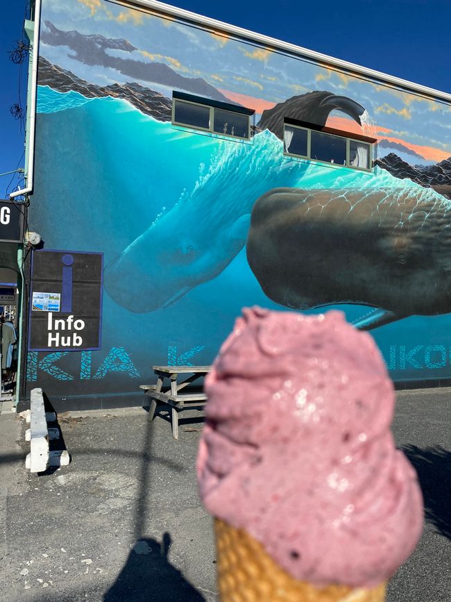 Help, a sperm whale is eating my ice cream!